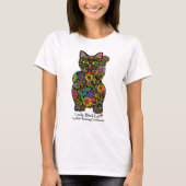 Maneki Neko Woman's T-Shirt (Voorkant)