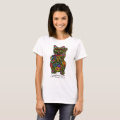 Maneki Neko Woman's T-Shirt (Voorkant volledig)