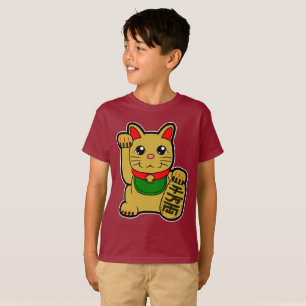 Maneki Neko's gelukskat T-shirt
