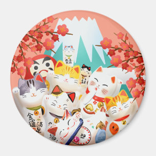 Manekineko Hanami Party Magneet