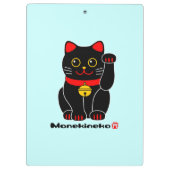 Manekineko-Lucky cat(beekkat) Klembord (Achterkant)