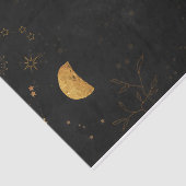 Manen sterren sterrenbeeld diepe nachthemel decoup tissuepapier (Detail)