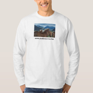 Manes en bergen t-shirt