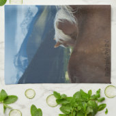 Manes & Mountains Kitchen Towel Theedoek (Gevouwen)