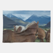Manes & Mountains Kitchen Towel Theedoek (Horizontaal)
