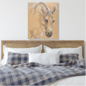 Maneschijn Aura Canvas Afdruk (Insitu (Slaapkamer))