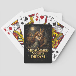 Maneschijn betovering pokerkaarten