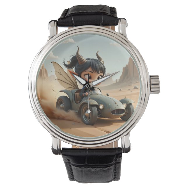 Maneschijn Dwerg van de Zwervende Duinen.  Horloge (Voorkant)