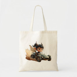 Maneschijn Dwergelf van de Zwervende Duinen. Tote Bag