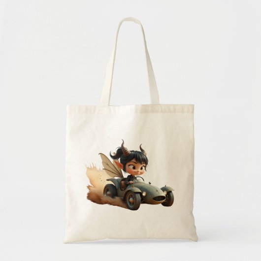 Maneschijn Dwergelf van de Zwervende Duinen.  Tote Bag (Voorkant)