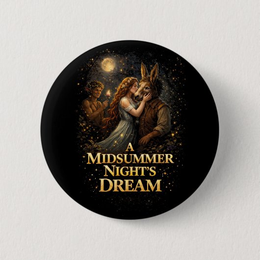 Maneschijn Enchantement Ronde Button 5,7 Cm (Voorkant)
