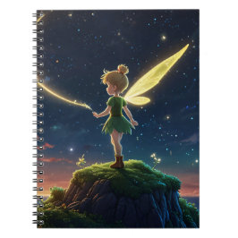 Maneschijn Fee Spiral Notebook Notitieboek