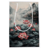 Maneschijn Lotusmeer (5) Medium Cadeauzakje (Voorkant)