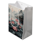 Maneschijn Lotusmeer (5) Medium Cadeauzakje (Achterkant Gekanteld)