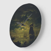 Maneschijn over Palermo High-Fidelity Fine Art Grote Klok (Hoek)