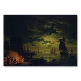 Maneschijn over Palermo High-Fidelity Fine Art Kaart