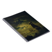 Maneschijn over Palermo High-Fidelity Fine Art Notitieboek (Rechterzijde)