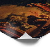 Maneschijn over Palermo High-Fidelity Fine Art Perfect Poster (Hoek)