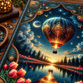 Maneschijn Reis Ballon 1.014-delig Puzzel
