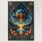 Maneschijn Reis Ballon 1.014-delig Puzzel (Verticaal)