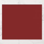 Maneschijn Rood Bier Etiket (Enkel label)