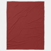Maneschijn Rood Fleece Deken (Voorkant)