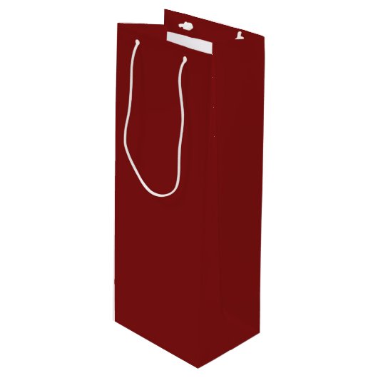 Maneschijn Rood Wijn Cadeautas (Voorkant Gekanteld)