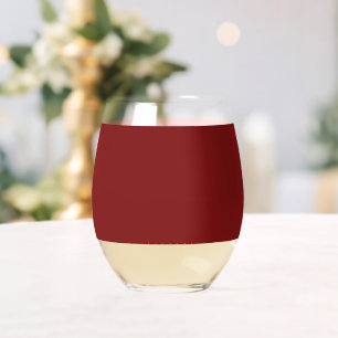 Maneschijn Rood Wijnglas Zonder Voet