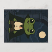 Maneschijnondeugend en de Prins met de Hoektanden Feestdagenkaart (Voorkant)