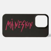 Maneskin Black & Red Logo Phonecase iPhone Hoesje (Achterkant horizontaal)