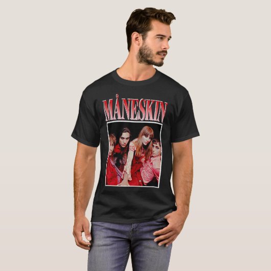 Maneskin Måneskin Classic T-Shirt (Voorkant volledig)
