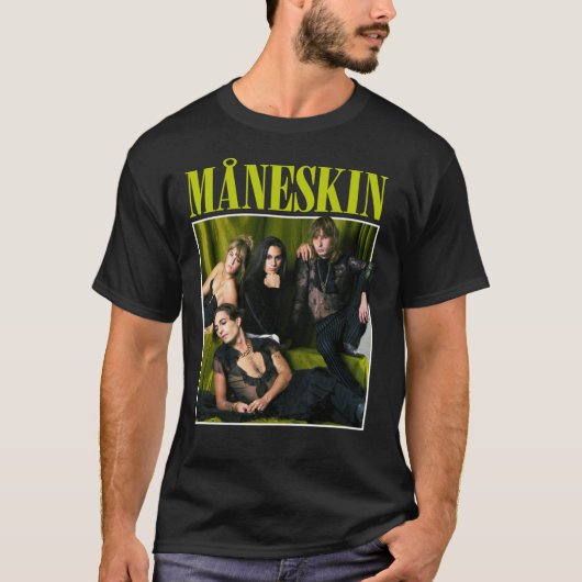 MANESKIN Måneskin Merchandising T-shirt (Voorkant)