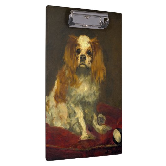Manet A King Charles Spaniel Klembord (Rechts)
