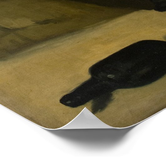 Manet - Absinthe Drinker Poster (Hoek)