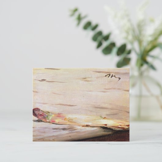 Manet | Asparagus, 1880 Briefkaart (Staand voorkant)