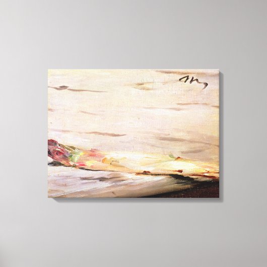 Manet | Asparagus, 1880 Canvas Afdruk (Voorkant)