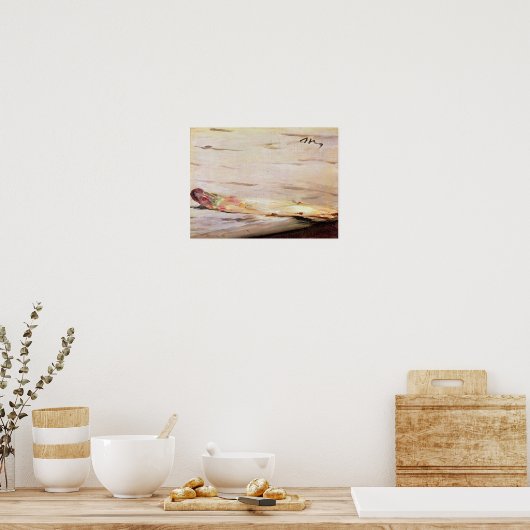 Manet | Asparagus, 1880 Poster (Keuken)