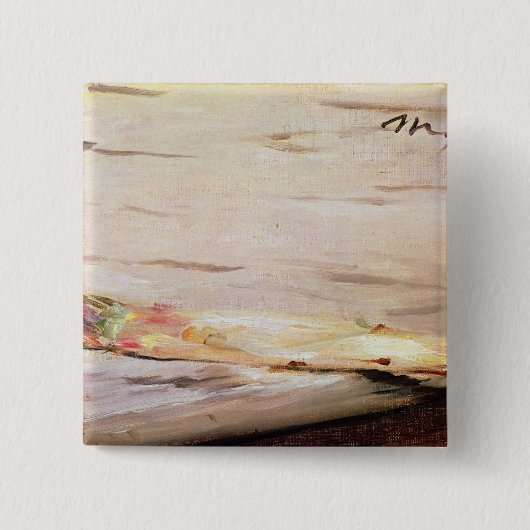 Manet | Asparagus, 1880 Vierkante Button 5,1 Cm (Voorkant)