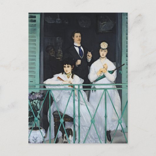 Manet | Balcony, 1868-9 Briefkaart (Voorkant)