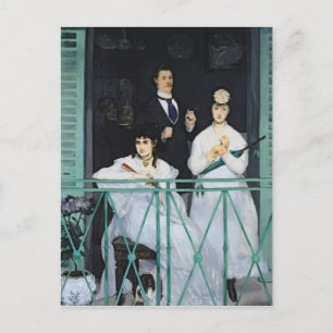 Manet   Balcony, 1868-9 Briefkaart