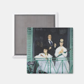 Manet | Balcony, 1868-9 Magneet (Voorkant / Achterkant)