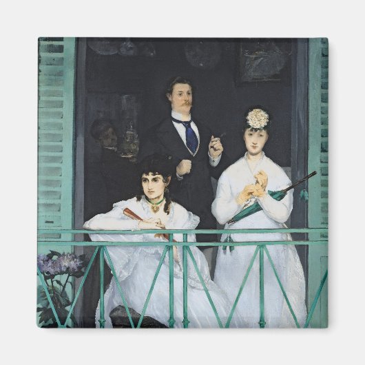 Manet | Balcony, 1868-9 Magneet (Voorkant)