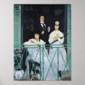 Manet | Balcony, 1868-9 Poster (Voorkant)