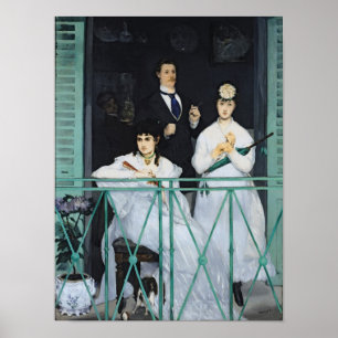 Manet   Balcony, 1868-9 Poster