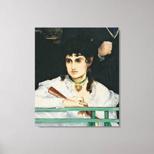 Manet | Balcony, detail, 1868-9 Canvas Afdruk (Voorkant)