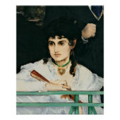 Manet | Balcony, detail, 1868-9 Perfect Poster (Voorkant)