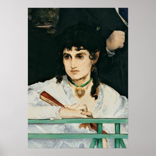 Manet | Balcony, detail, 1868-9 Poster (Voorkant)