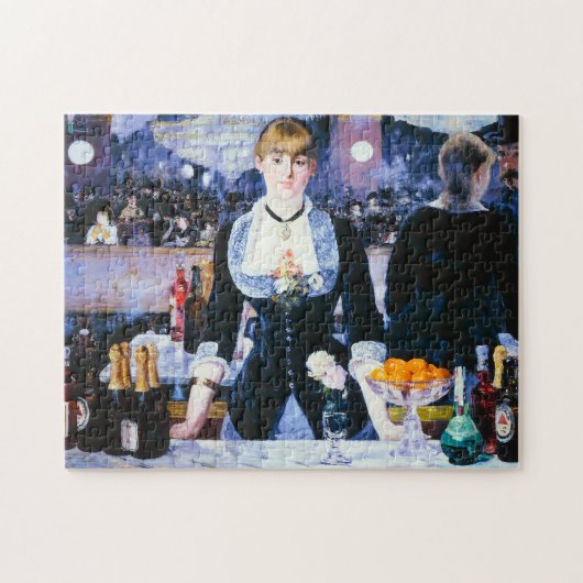 Manet Bar op de Folies Bergere Puzzle Legpuzzel (Horizontaal)