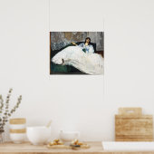 Manet - Baudelaire's mistress, Reclining Poster (Keuken)