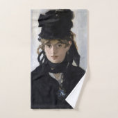 Manet - Berthe Morisot met een boeket van violette Bad Handdoek (Handdoek)